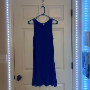 Blue sun dress